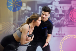 Trainer creating Customized workout plan at Complx Health